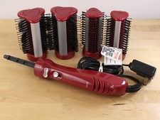 Escova rotativa de ar quente REVO Styler com 4 acessórios vermelha HB2-100 comprar usado  Enviando para Brazil