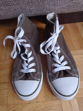Stoffschuhe chucks livgrün gebraucht kaufen  Münster