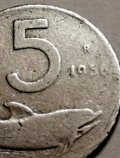 Moneta lire 1956 usato  Arezzo