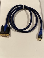 Monster Home Theater Ultra 600 HDMI para DVI cabo de 4 pés de alto desempenho *NOVO* comprar usado  Enviando para Brazil