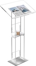 Acrylic podium stand for sale  Burgin