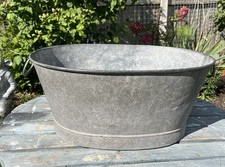 Vintage galvanised bath for sale  DEREHAM