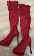 Women red faux for sale  Washington