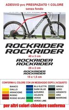 Kit adesivi rockrider usato  Bari