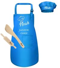 Kids personalised apron for sale  WEMBLEY