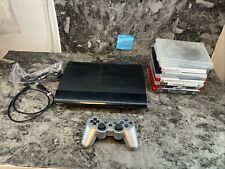 Trabajo Garantizado Sony PlayStation 3 PS3 Super Slim CECH-4001B con 10 Juegos segunda mano  Embacar hacia Argentina