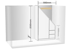Fitted wardrobe bespoke for sale  LECHLADE