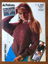 Patons 8456 knitting for sale  HYDE