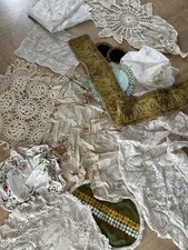 Antique macrame lace d'occasion  Expédié en Belgium