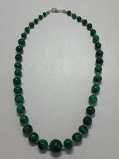 Collier malachite argent d'occasion  La Rochelle