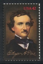 Scott 4377- Edgar Allan Poe, Poeta- MNH (S/A) 42c 2009- selo perfeito não usado comprar usado  Enviando para Brazil