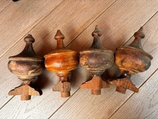 Lot wooden finials for sale  Longmeadow