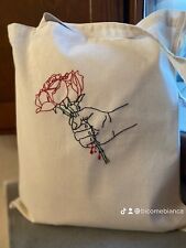 Borsa tela ricamata usato  Laterina Pergine Valdarno