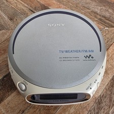 CD player portátil Sony Walkman D-FJ210 disco compacto proteção G funcionando comprar usado  Enviando para Brazil