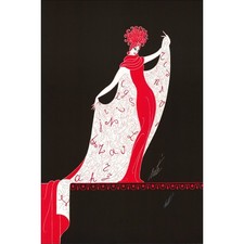 Erté lithographie alphabet d'occasion Erté lithographie alphabet d'occasion  Metz-