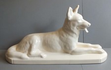 Old ceramic dog d'occasion  Expédié en Belgium