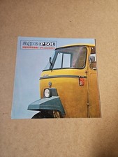 Depliant piaggio ape usato  Macomer