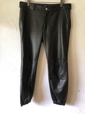 Lederhose belstaff schwarz gebraucht kaufen  Kreuztal