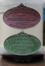 Lot plaques concours d'occasion  Déville-lès-Rouen