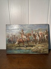 Ancienne huile toile d'occasion  Chaumont
