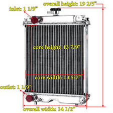 Aluminum radiator kubota for sale  The Colony