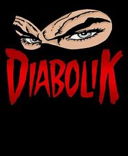 Diabolik ristampa costola usato  Italia