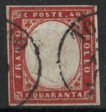 1860 sardegna n.16ca usato  Solza