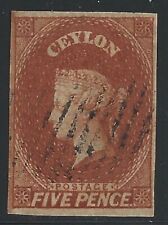 1857 ceylon 5 usato  Milano