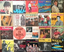 Lot disques vinyls d'occasion  Aurec-sur-Loire