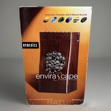 Homedics Rain Forest Fuente Envirascape 6 Sonidos Completo Con Caja Original segunda mano  Embacar hacia Mexico