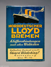 Altes blechschild norddeutsche gebraucht kaufen  Remscheid