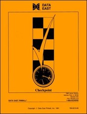 Checkpoint pinball game for sale  Farmington