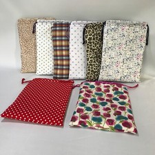 Handmade drawstring toiletry for sale  ASHFORD