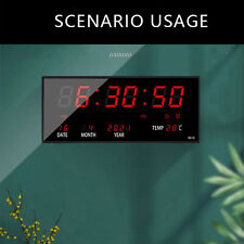 Digital wall clock for sale  Shipping to Ireland