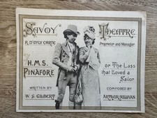 1888 oyly carte for sale  GOSPORT
