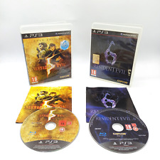 Resident Evil 5 e 6 PS3 Playstation 3 Lotto Giochi Per Sony PAL Ita Uk Completi na sprzedaż  Wysyłka do Poland