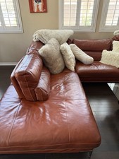 Leather sectional two for sale  Aliso Viejo