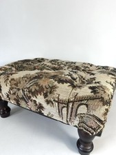 Vintage footstool tapestry for sale Vintage footstool tapestry for sale  ORMSKIRK