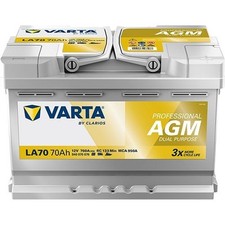 Używany, Akumulator rozruchowy 12V 70Ah 760A VARTA PROFESSIONAL AGM LA70 B13 Bateria na sprzedaż  Wysyłka do Poland