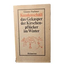 Customerschall, The Gekasper Der Kirschenpflücker EM inverno. Puchner, Günter, usado comprar usado  Enviando para Brazil