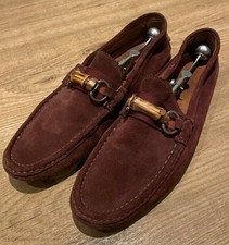 Gucci burgundy suede for sale  HARROW