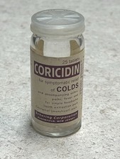 Coricidin vintage 1960s for sale  Chavies