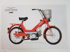 Folheto de vendas de motocicleta MOTO-GUZZI CHIU 50cc c1978 TEXTO ITALIANO comprar usado  Enviando para Brazil