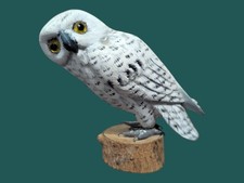Hand carved snowy for sale  Columbus