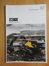 Usado, Escavadeira de lagartas VOLVO EC380E folheto catálogo especificações búlgaro comprar usado  Enviando para Brazil