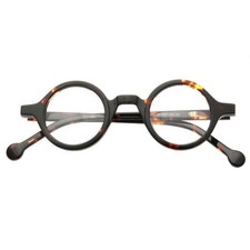 Óculos japoneses retrô redondo de acetato armações femininas masculinas feitas à mão 38 mm comprar usado  Enviando para Brazil