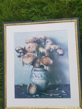Vintage sunflower print for sale  ENNISKILLEN