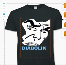 Shirt uomo diabolik usato  Napoli