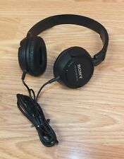 Sony Genuíno (MDR-ZX100) Preto com fio ajustável headband fones de ouvido estéreo apenas  comprar usado  Enviando para Brazil