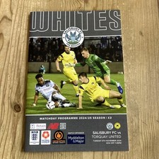 Salisbury torquay united for sale  EASTBOURNE